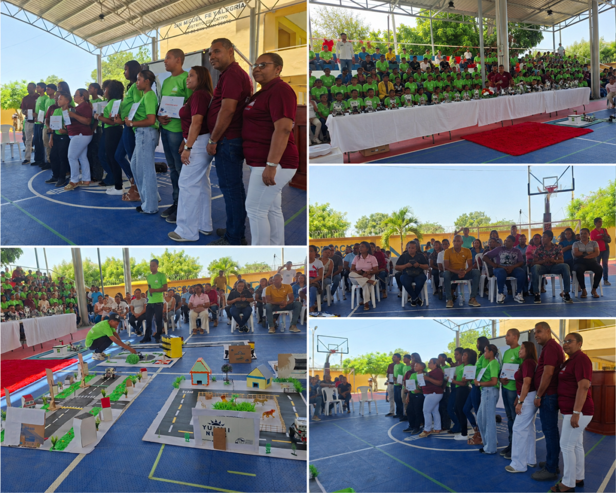Distrito Educativo 02-06 clausura con éxito el Campamento de Verano 4.0 de Robótica Educativa con innovadores proyectos estudiantiles 1 CLAUSURA CAMPEMENTO DE ROBOTICA 4.0