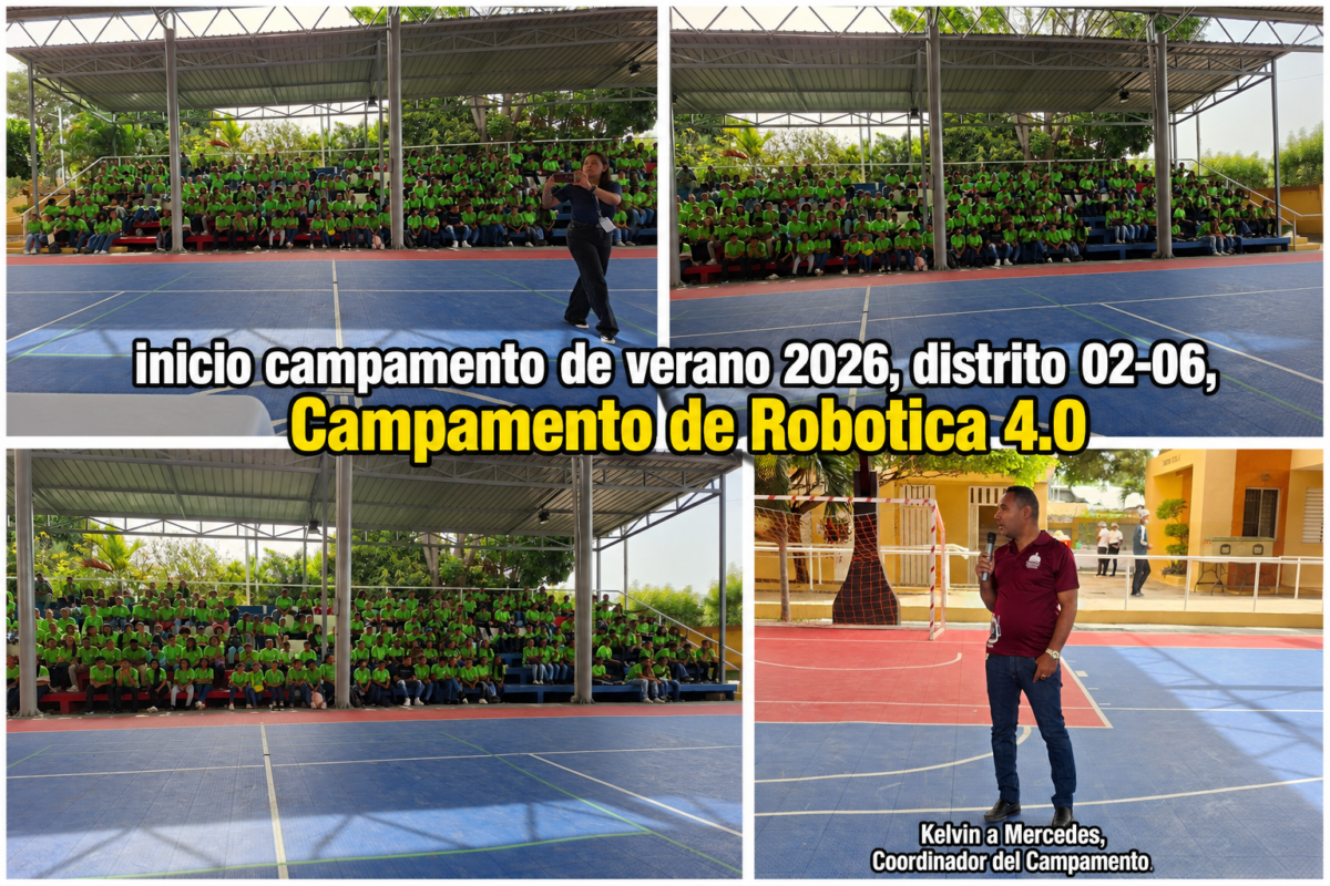 Inicia con entusiasmo el Campamento de Verano 4.0 de Robótica Educativa en el Distrito Educativo 02-06 San Juan 1 FOTO CAMPAMENTO DE ROBOTICA 4.0 2026 02 06